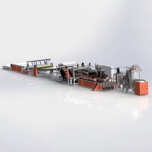 PC、PMMA、GPPS sheet extrusion line